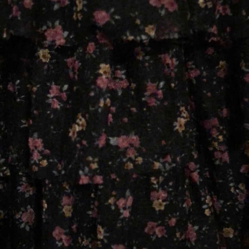 Flower Pattern Skirt - Picture 2 of 2